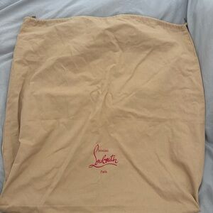 Christian Louboutin Tan Dust Bag